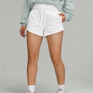 NWOT Lululemon Inner Glow Short White 3” Inseam